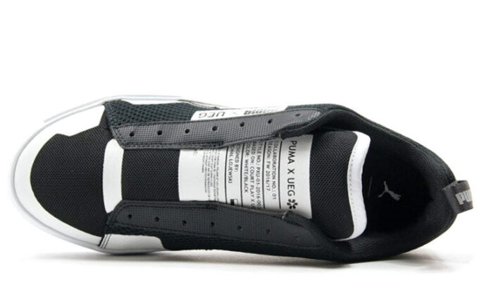 Zapatillas sin cordones UEG x Court Play “Gravity Resistance – Negras”