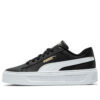 Zapatillas Smash Platform v3 para mujer, color negro y blanco