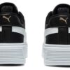 Zapatillas Smash Platform v3 para mujer, color negro y blanco