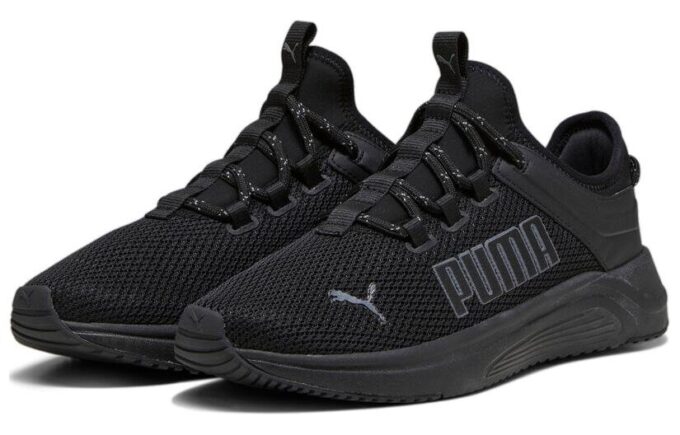 Zapatillas Softride Astro Slip-On “Negro, Gris Oscuro”