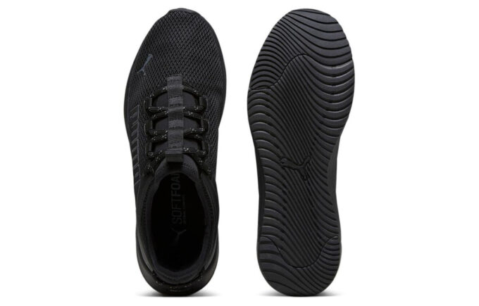 Zapatillas Softride Astro Slip-On “Negro, Gris Oscuro”