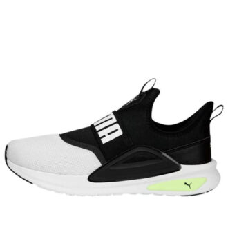 Zapatillas Softride Enzo Evo Slip-On “Negro, Blanco, Amarillo Rápido”