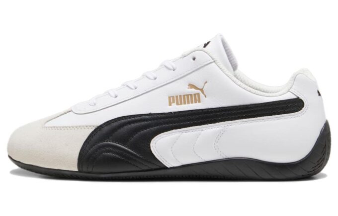 Zapatillas Speedcat Shield “Blanco y negro”