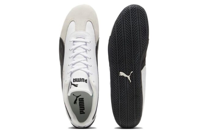 Zapatillas Speedcat Shield “Blanco y negro”