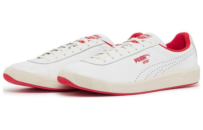 Zapatillas Star Strawberry And Cream “Blanco y Rojo”