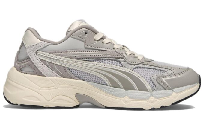 Zapatillas Teveris Nitro Tonal para mujer, color gris ceniza y plateado