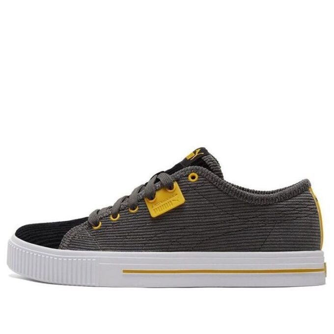 Zapatillas unisex Ever Cord en negro, gris y amarillo