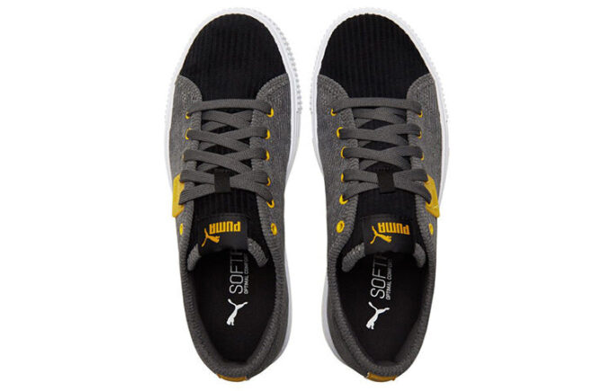 Zapatillas unisex Ever Cord en negro, gris y amarillo