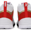 Zapatillas unisex Rebound Future Evo Mid-Top negras, blancas y rojas