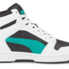 Zapatillas unisex Rebound LayUp Mid-Top negras, blancas y verdes