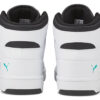 Zapatillas unisex Rebound LayUp Mid-Top negras, blancas y verdes