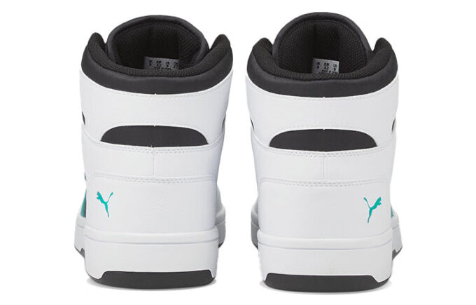 Zapatillas unisex Rebound LayUp Mid-Top negras, blancas y verdes