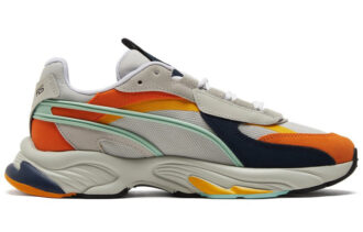 Zapatillas unisex Rs-connect Dust naranja “gris”