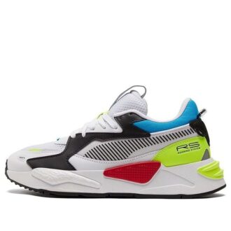 Zapatillas unisex Rs-Z Core blancas, negras y amarillas