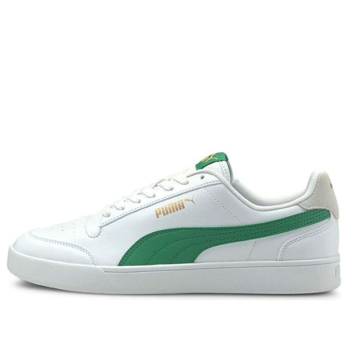 Zapatillas unisex Shuffle blancas/verdes