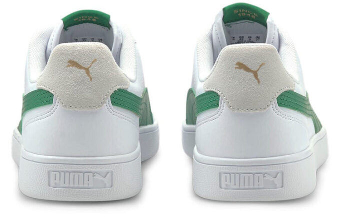 Zapatillas unisex Shuffle blancas/verdes