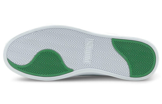 Zapatillas unisex Shuffle blancas/verdes