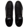 Zapatillas unisex Shuffle Mid-Top negras y blancas