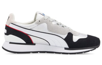 Zapatillas unisex Space Lab gris/negro/rojo