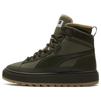 Zapatillas unisex Suede Mid WTR verdes