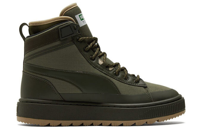 Zapatillas unisex Suede Mid WTR verdes