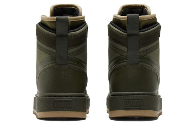 Zapatillas unisex Suede Mid WTR verdes