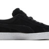 Zapatos casuales bajos de gamuza negros y dorados
