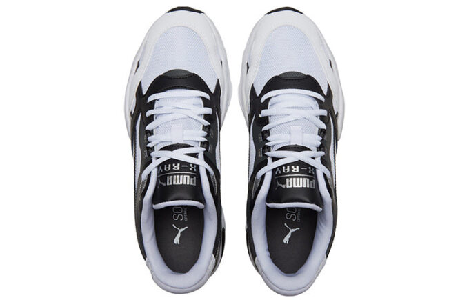 Zapatos casuales unisex X-Ray Millenium negros/blancos