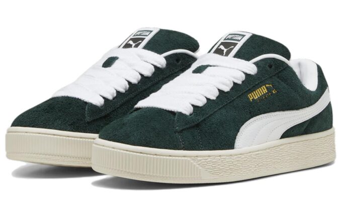 Zapatos de ante XL “Verde Peludo”