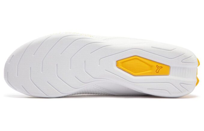 Zapatos de conducción Porsche Legacy Drift Cat Decima “Blanco y amarillo”