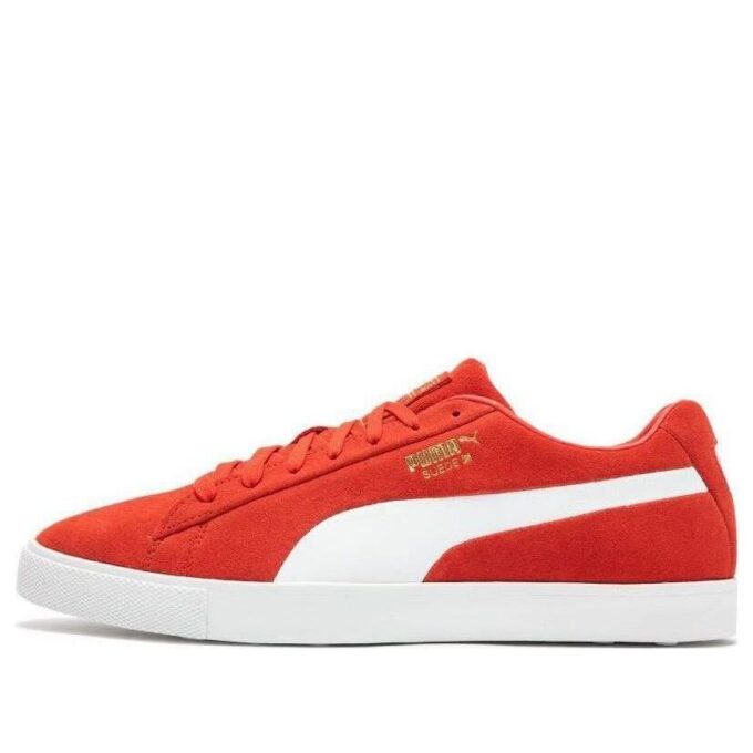 Zapatos de golf Fusion Suede For All Time LE “Rojo y blanco”