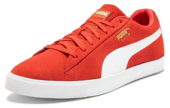 Zapatos de golf Fusion Suede For All Time LE “Rojo y blanco”