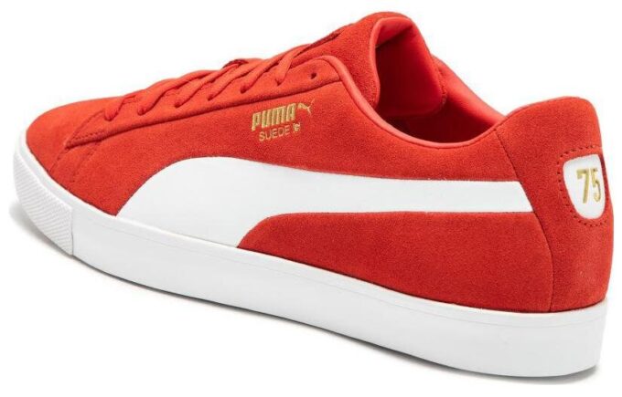 Zapatos de golf Fusion Suede For All Time LE “Rojo y blanco”