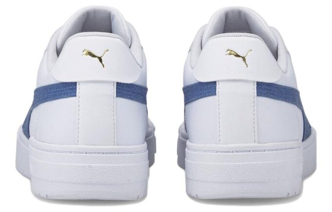 Zapatos de skate casuales Ca Pro Denim unisex blancos y azules