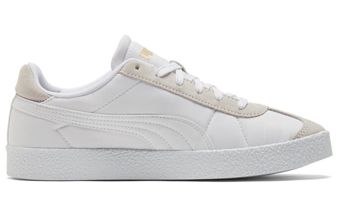 Zapatos de skate casuales Club Nylon unisex blancos
