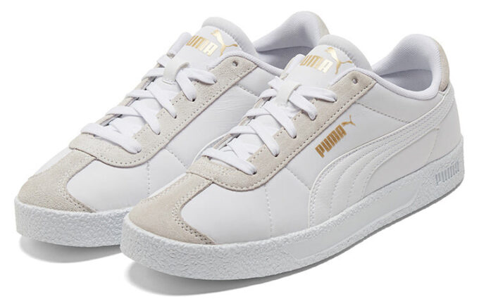 Zapatos de skate casuales Club Nylon unisex blancos