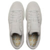 Zapatos de skate casuales de ante con relieve monocromático unisex en gris
