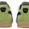 Zapatos de skate casuales de ante vintage Mij Jasmine Green, negros y marrones