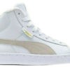 Zapatos de skate casuales de caña media, cómodos, cálidos y con forro de piel, unisex, blancos, con forro polar