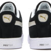 Zapatos de skate casuales de gamuza unisex, negros y blancos