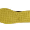 Zapatos de tabla clásicos de ante metalizados para el tiempo libre, negros y dorados