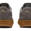 Zapatos de tabla de ocio de ante y crepé gris