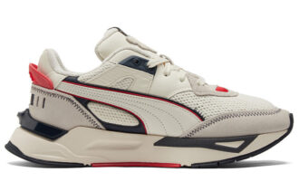Zapatos Deportivos Casuales “Crema Negro Rojo”