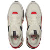 Zapatos Deportivos Casuales “Crema Negro Rojo”