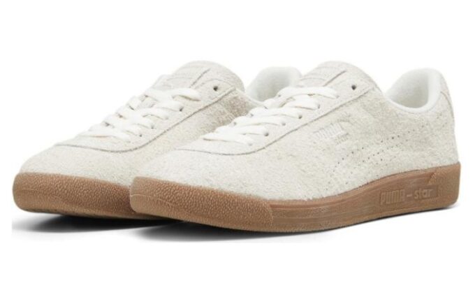 Zapatos Estrella “Goma Marfil Escarchada”