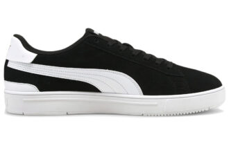 Zapatos Saab Pro de ante en blanco y negro