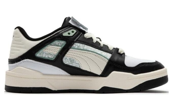 Zapatos Slipstream Runway “Beige Negro”
